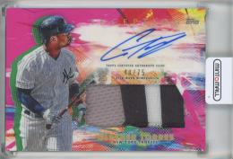 2020 Toppps Inception Gleyber Torres Inception Autograph Patch #IAP-GT【48/75】 New York Yankees