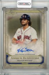2021 Topps Tier One Boston Red Sox Andrew Benintendi Tier One Talent Autographs 195/250