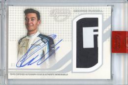 2021 Topps Dynasty Formula 1 George Russell Autograph Patch【1/10】