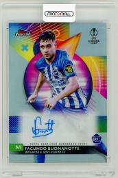 2023-24 Topps Finest UEFA Club Competitions Facundo Buonanotte Autographs【A-FB】 Brighton & Hove Albion FC