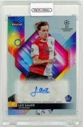 2023-24 Topps Finest UEFA Club Competitions Leo Sauer Autographs【A-LS】 Feyenoord