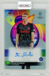 2023-24 Topps Finest UEFA Club Competitions Petar Ratkov Autographs【A-PR】 FC Salzburg