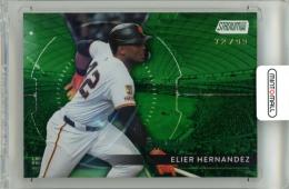 2025 TOPPS NPB STADIUM CLUB E.ヘルナンデス #SS-9 STADIUM SHOTS Green Parallel【72/99】 巨人