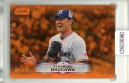 2025 TOPPS NPB STADIUM CLUB 奥川恭伸 #137 Base Orange Parallel【08/25】 ヤクルト