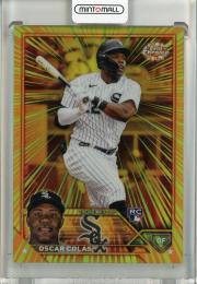 2023 Topps Chrome Oscar Colas Radiating Rookies Chicago White Sox