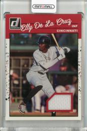 2023 Donruss Baseball Elly De La Cruz Retro 1990 Materials Cincinatti Reds