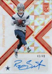 2017 PANINI Donruss Elite  Ryan Switzer Autograph 43/49