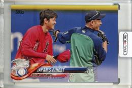 2018 Topps Update Shohei Ohtani/Ichiro Japan's Finest Los Angeles Angels/Seattle Mariners