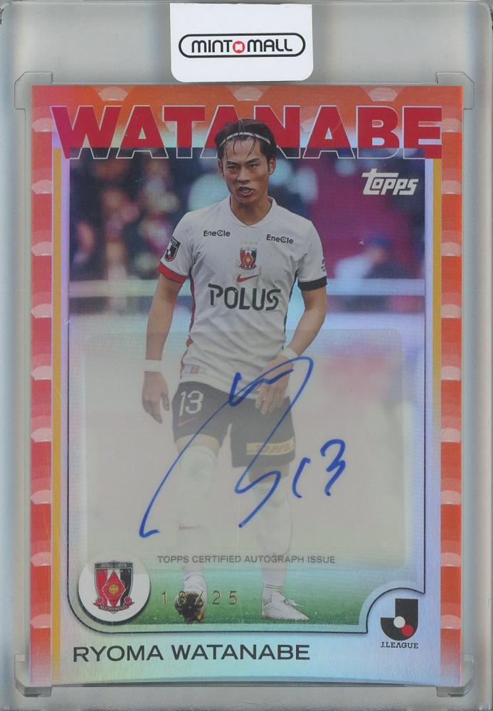ミントモール / MINT 池袋店 / 2025 Topps J.League 渡邊凌磨 直筆