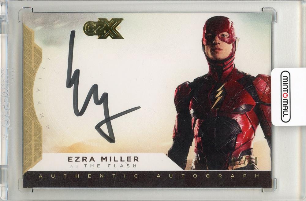 ミントモール / MINT 名古屋店 / 2019 Cryptozoic CZX Super Heroes & Super-Villains The  Flash(Ezra Miller) 直筆サインカード【02/50】