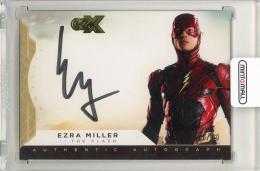 2019 Cryptozoic CZX Super Heroes & Super-Villains The Flash(Ezra Miller) 直筆サインカード【02/50】