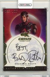 2022 Cryptozoic CZX Crisis on Infinite Earths The Atom(Brandon Routh) 直筆サインカード【053/100】