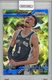 2024-2025 PANINI  PRIZM Victor Wembanyama FRACTAL #10【026/125】 San Antonio Spurs