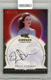 2022 Cryptozoic CZX Crisis on Infinite Earths Alura Zor-El(Erica Durance) 直筆サインカード【020/125】