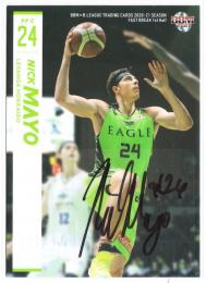 2020-21 BBM FAST BREAK 1st Half レバンガ北海道 ニック・メイヨ 直筆サインカード 65枚限定 /33