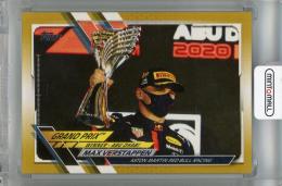 2021 Topps Formula 1 Max Verstappen Grand Prix Winners Gold #154 ※初期傷あり【07/50】