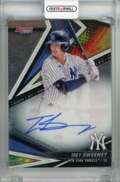 2022 Topps Bowman’s Best Trey Sweeney Best of 2022 Autographs #B22-TS New York Yankees