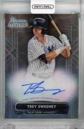 2022 Topps Bowman Sterling Trey Sweeney  Prospect Autographs #PA-TS New York Yankees