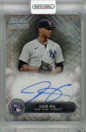 2022 Topps Bowman Sterling Luis Gil  Rookie Autographs Wave #RA-LG RC【093/125】 New York Yankees