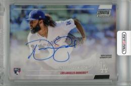 2022 Topps Stadium Club Chrome Andre Jackson Base Autographs #SCCBA-AJ RC Los Angeles Dodgers