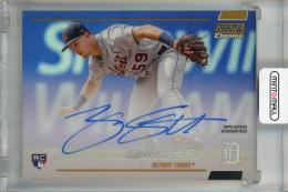 2022 Topps Stadium Club Chrome Zack Short Base Autographs Gold #SCCUA-ZS RC ※初期傷あり【49/50】 Detroit Tigers