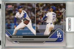 2025 Topps Now Shohei Ohtani 1st MLB Player Ever with 50-K/50-HR Season #721