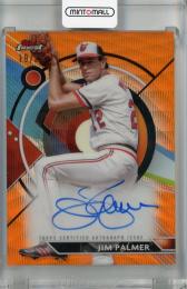 2023 Topps Finest Jim Palmer  Finest Autographs Orange Wave #FA-JP【19/25】 Baltimore Orioles
