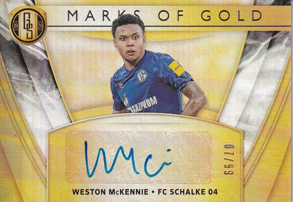 ミントモール / MINT 浦和店 / 2019-20 Panini Gold Standard FC Schalke 04 Weston  McKennie Marks of Gold 07/99