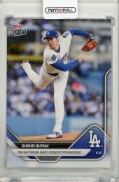 2025 Topps Now Shohei Ohtani Two-Way Phenom Makes Dodgers Pitching Debut #307