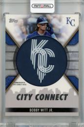 2023 Topps Series 1 Bobby Witt Jr. City Connect Commemorative Patch #CC-BW Kansas City Royals