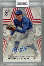2023 Topps Series 2 Miles Mastrobuoni Baseball Stars Autographs #BSA-MM RC Chicago Cubs