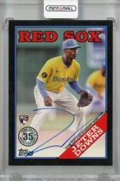 2023 Topps Update Series Jeter Downs  1988 Topps Baseball Autographs Black #88BA-JD RC ※白かけあり【025/199】 Boston Red Sox