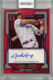 2023 Topps Baseball Japan Edition Josh Jung Autographs Gold #TJA-JJ RC ※白かけあり【04/25】 Texas Rangers