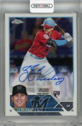2023 Topps Chrome JJ Bleday Rookie Autographs #RA-JJB RC  Miami Marlins