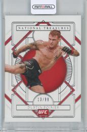 2021 Panini Chronicles UFC Dustin Poirier National Treasures #376 13/99