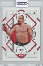 2021 Panini Chronicles UFC Robert Whittaker National Treasures #366 04/99