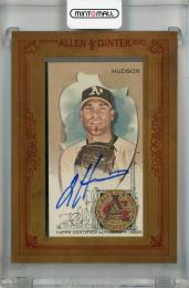 2023 Topps Allen & Ginter Tim Hudson Framed Mini Baseball Autographs #MA-THU ※傷あり Oakland Athletics