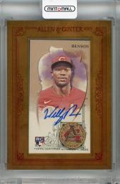 2023 Topps Allen & Ginter Will Benson Framed Mini Baseball Autographs #MA-WB RC ※状態難 Cincinnati Reds