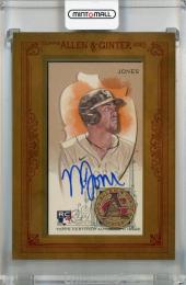 2023 Topps Allen & Ginter Nolan Jones Framed Mini Baseball Autographs #MA-NJ RC  Colorado Rockies