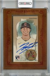 2023 Topps Allen & Ginter Tyler Freeman Framed Mini Baseball Autographs #MA-TF RC  Cleveland Guardians