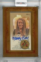 2023 Topps Allen & Ginter Mandy Bell Framed Mini Non-Baseball Autographs #MA-MBE