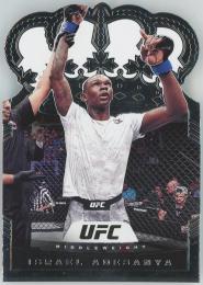 2021 Panini Chronicles UFC Israel Adesanya Crown Royale #12