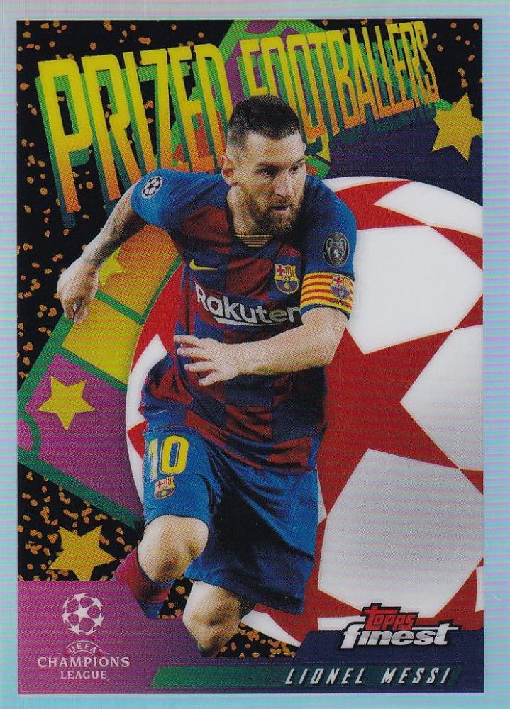 メッシ Messi topps finest 2019 /50 サッカーカード ゴールドパラレル