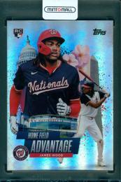 MLB 2025 TOPPS SERIES 1 BASEBALL James Wood Home Field Advantage Washington Nationals