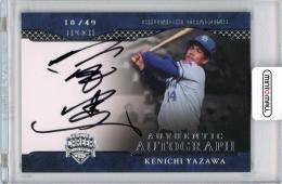 2024 エポック OBクラブ CAREER ACHIEVEMENTS 谷沢健一 AUTHENTIC AUTOGRAPH 銀箔 49枚限定【18/49】中日ドラゴンズ