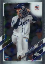 2021 TOPPS Chrome NPBプロ野球 #42 佐々木健(西武) レギュラーカード RC