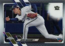 2021 TOPPS Chrome NPBプロ野球 #49 中川颯(オリックス) レギュラーカード RC