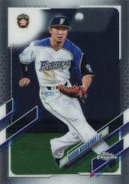 2021 TOPPS Chrome NPBプロ野球 #82 西川遥輝(日本ハム) レギュラーカード