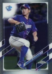 2021 TOPPS Chrome NPBプロ野球 #101 小笠原慎之介(中日) レギュラーカード
