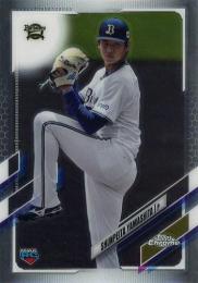 2021 TOPPS Chrome NPBプロ野球 #111 山下舜平大(オリックス) レギュラーカード RC